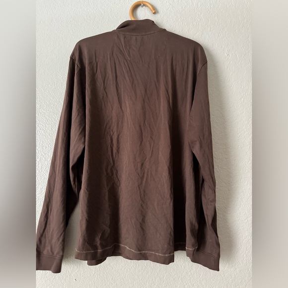 Lucchese Brown Cotton Pullover - Picture 6 of 6